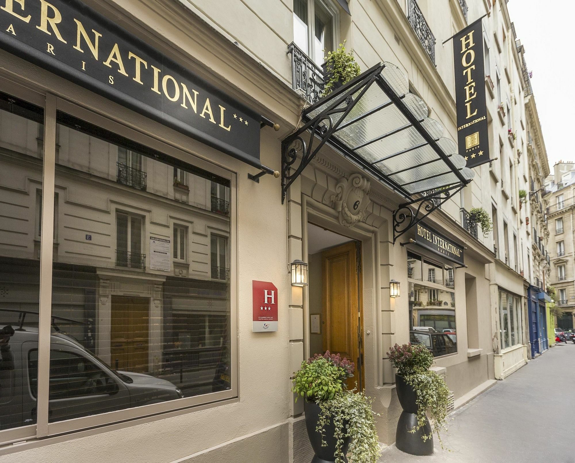 HOTEL INTERNATIONAL PARIS ПАРИЖ 3* (Франция) - от 12365 RUB | NOCHI